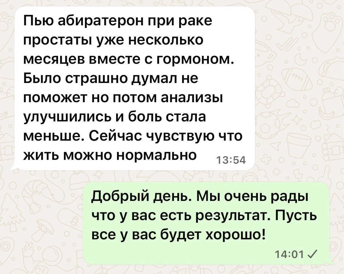 Отзыв о препарате Абиратерон